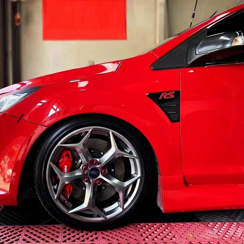 Яркие черные вентиляционные отверстия для боковых крыльев сменные решетки