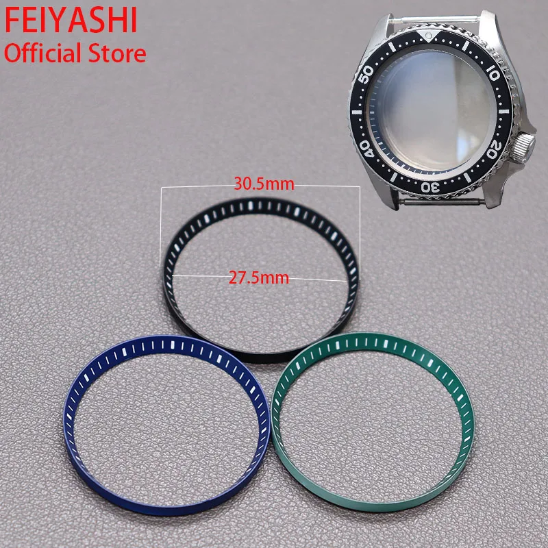 

Коллекция 30,5 мм, фотокольца подходят для SKX007 SKX009 SKX013, Япония, SKX mod черепаха, Сменные аксессуары, часы, мужские инструменты, запчасти