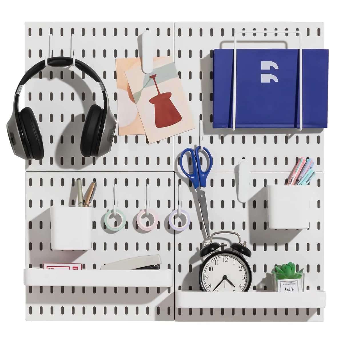 Комбинированный комплект Pegboard 4 Pegboards 13 аксессуаров модульная Подвеска для