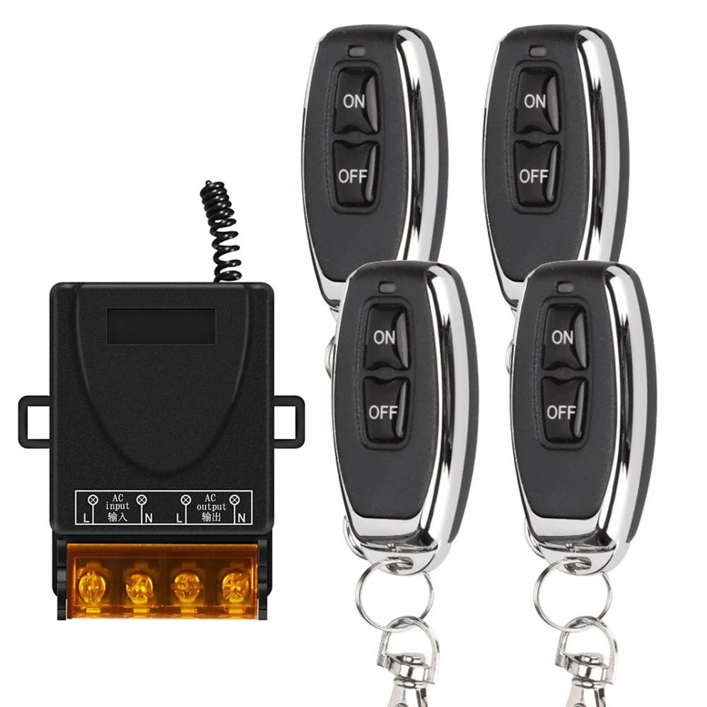 Реле беспроводное 110 В 220 30 А 433 МГц