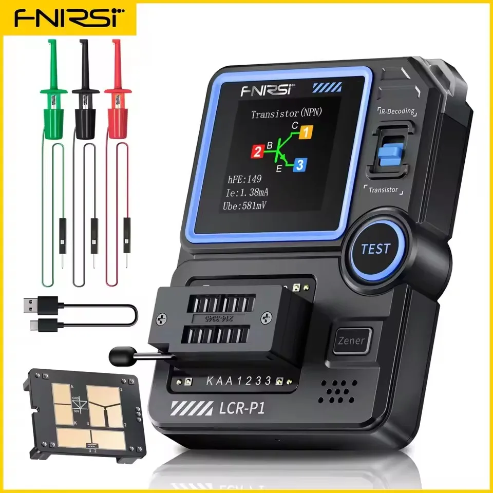 

FNIRSI LCR-P1 Мини-тестер транзисторов
