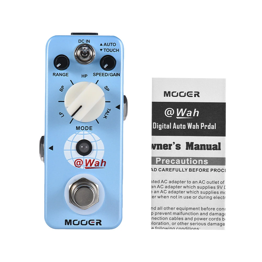 Mooer MFT3 @Wah Digital Auto Wah Pedal Guitar Effect 5 Modes Full Metal Shell Micro Guitar Pedal enlarge