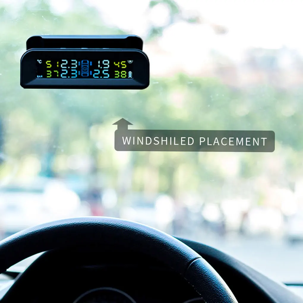 

Беспроводная система контроля давления в шинах с 4 датчиками