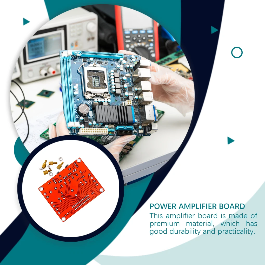 

TDA7850 Amplifier Board Sound Parts DC 12V 4X50W Amp Boards Accessories with BA3121 Noise Reduction Audio Part