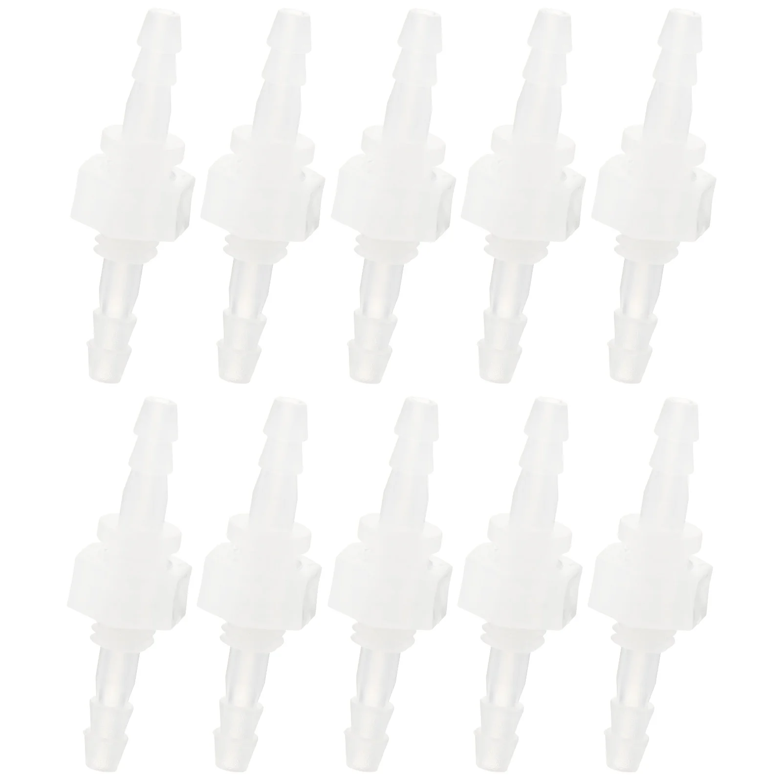 

10pcs Barbed Straight Connector Hose Coupling Plumbing Pipe Fittings Joint