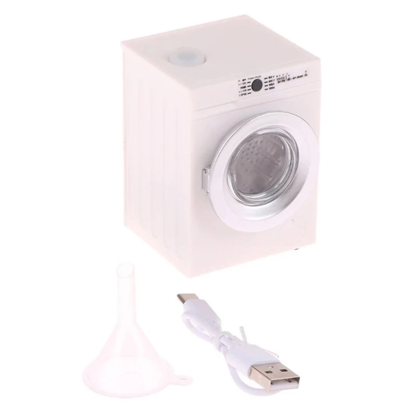 Миниатюрная стиральная машина для кукольных домиков масштаб 1 12 реалистичное