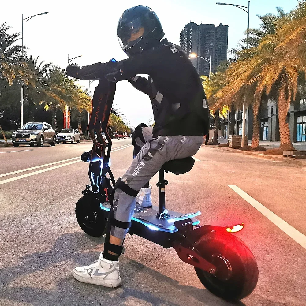 Электрические скутеры MKS 8000 Вт 60 В 50 Ач 13-дюймовые быстрые колеса максимальная