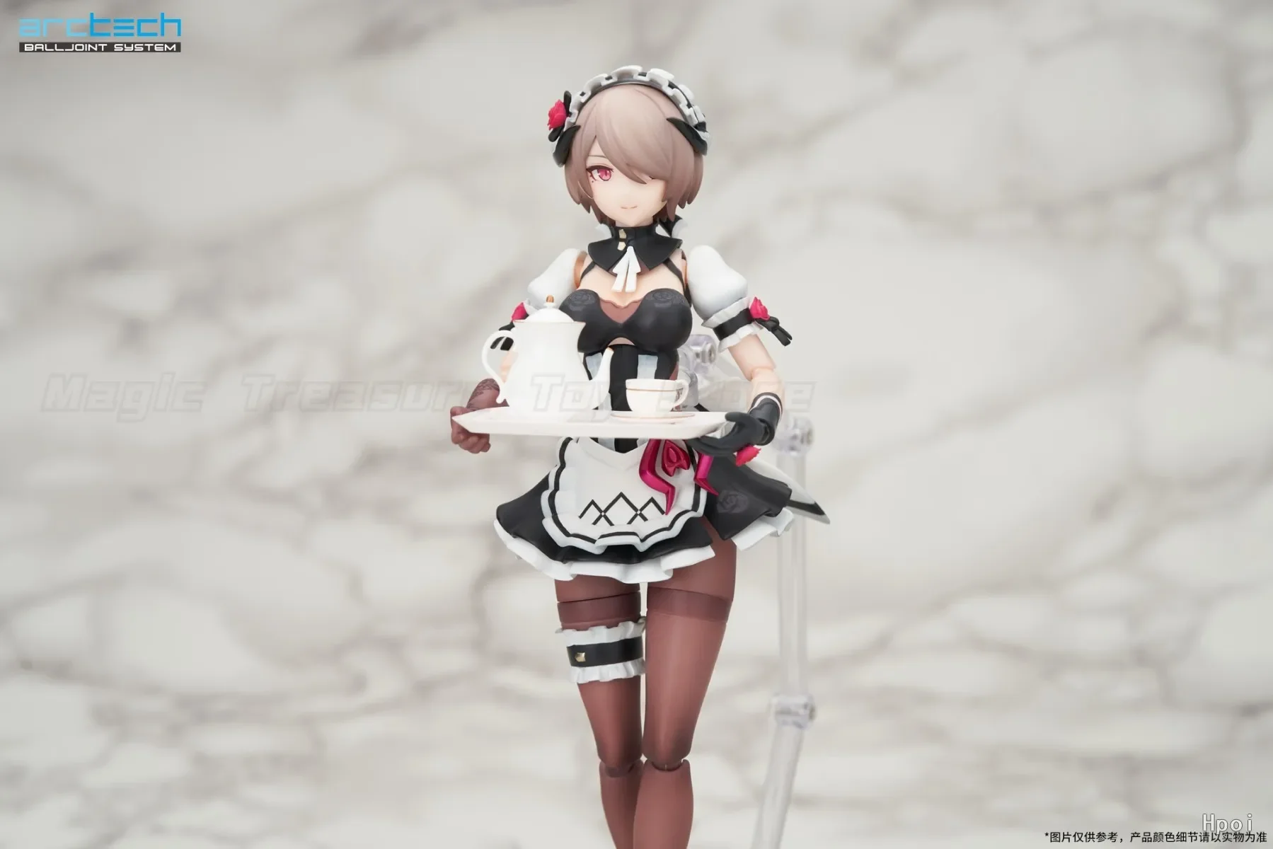 Фото В наличии: Оригинальная фигурка APEX-TOYS ARCTECH Honkai Impact 3 Rita Rossweisse Umbral Rose 1/8, игрушка-подарок №3