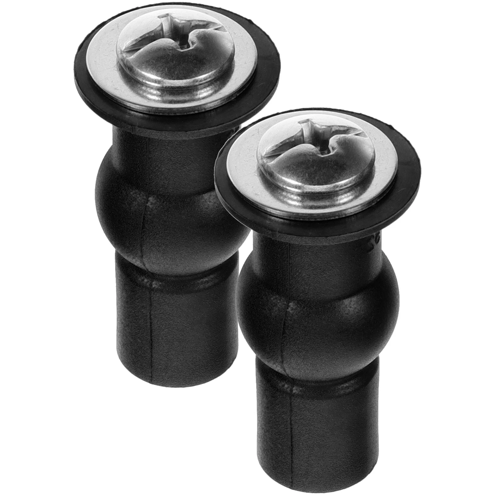 

2 Pcs Toilet Seat Screw Round Bolt Covers An Fittings Universal Steel Screws Nuts