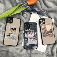 2gether the series phone case matte transparent for iphone 11 12 13 7 8 plus mini x xs xr pro max cover