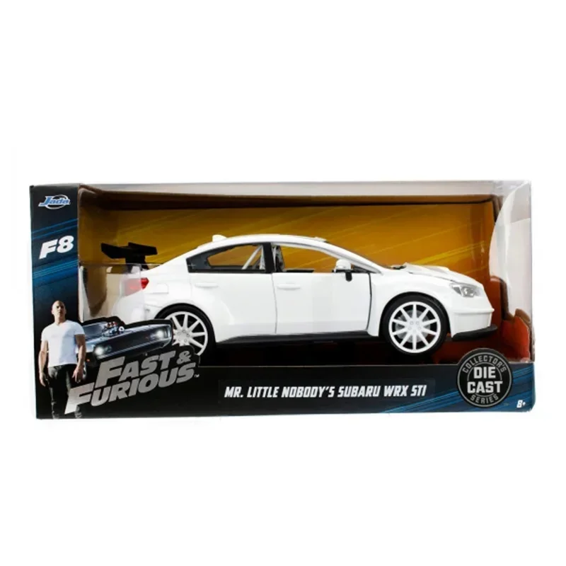 1:24 Литая игрушечная машинка Subaru WRX STI Mr. Little Nobody's 2015 металлические горячие