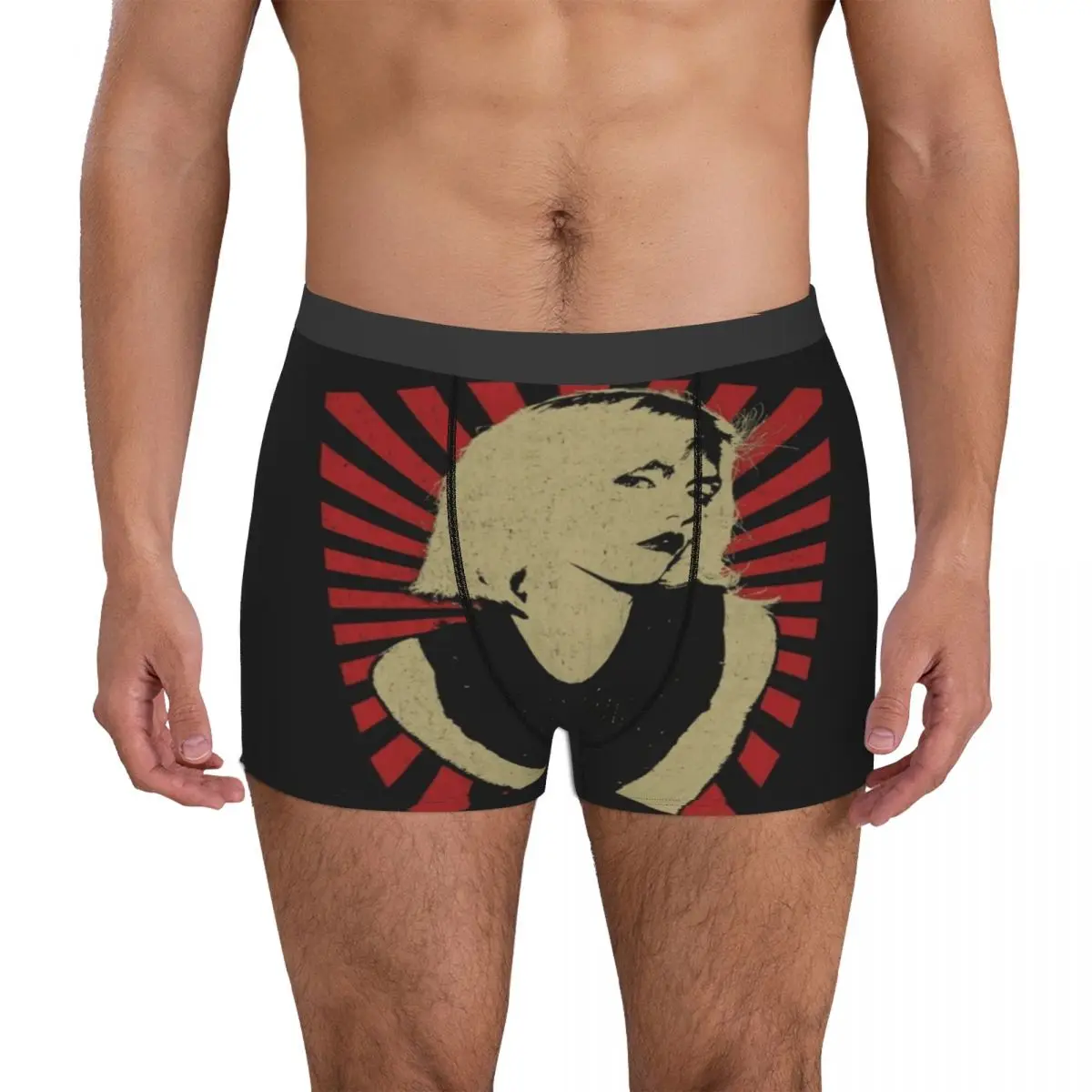 

Мужские трусы-боксеры Blondie в винтажном стиле, удобные мягкие легкие Трусы из ткани на заказ