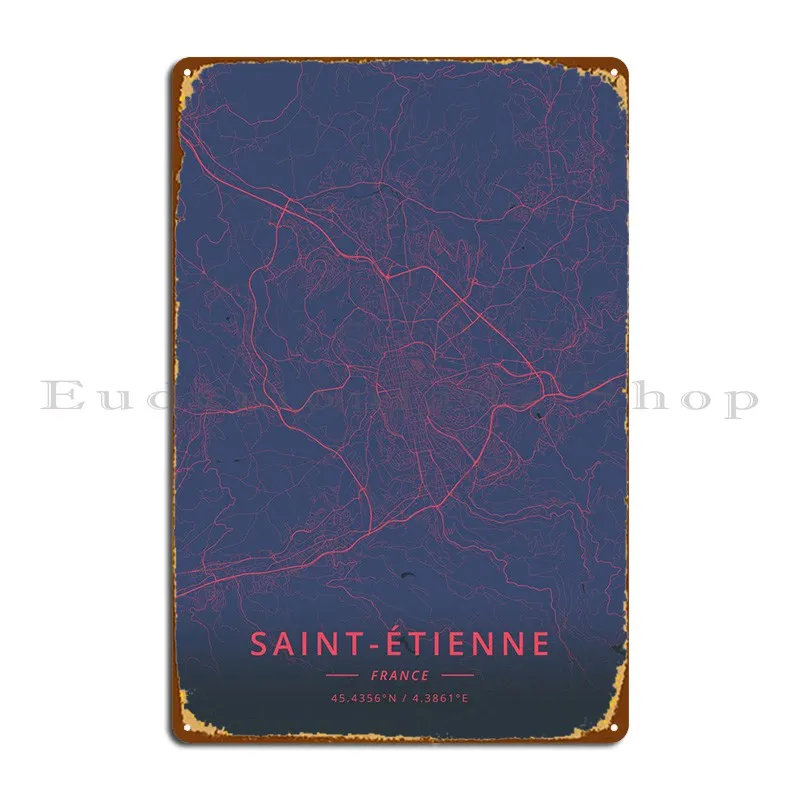 

Французский металлический постер с табличкой saintelan, таблички для паба, печатная Настенная роспись, оловянный постер с знаком