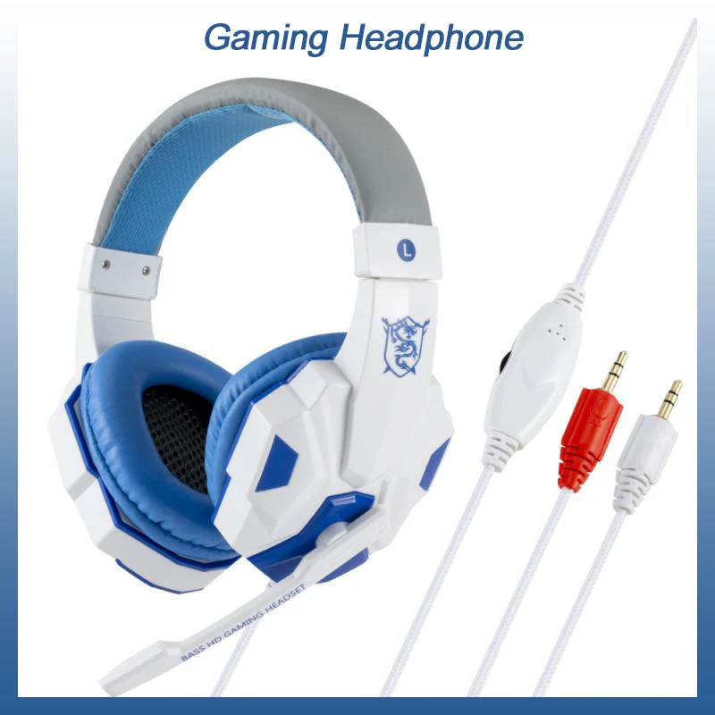 

1pcs Gaming Headphone Led Light Bass Stereo Noise Reduction Mic Gamer Headset For PS4 PS5 Xbox Laptop PC Wired Headset Gifts