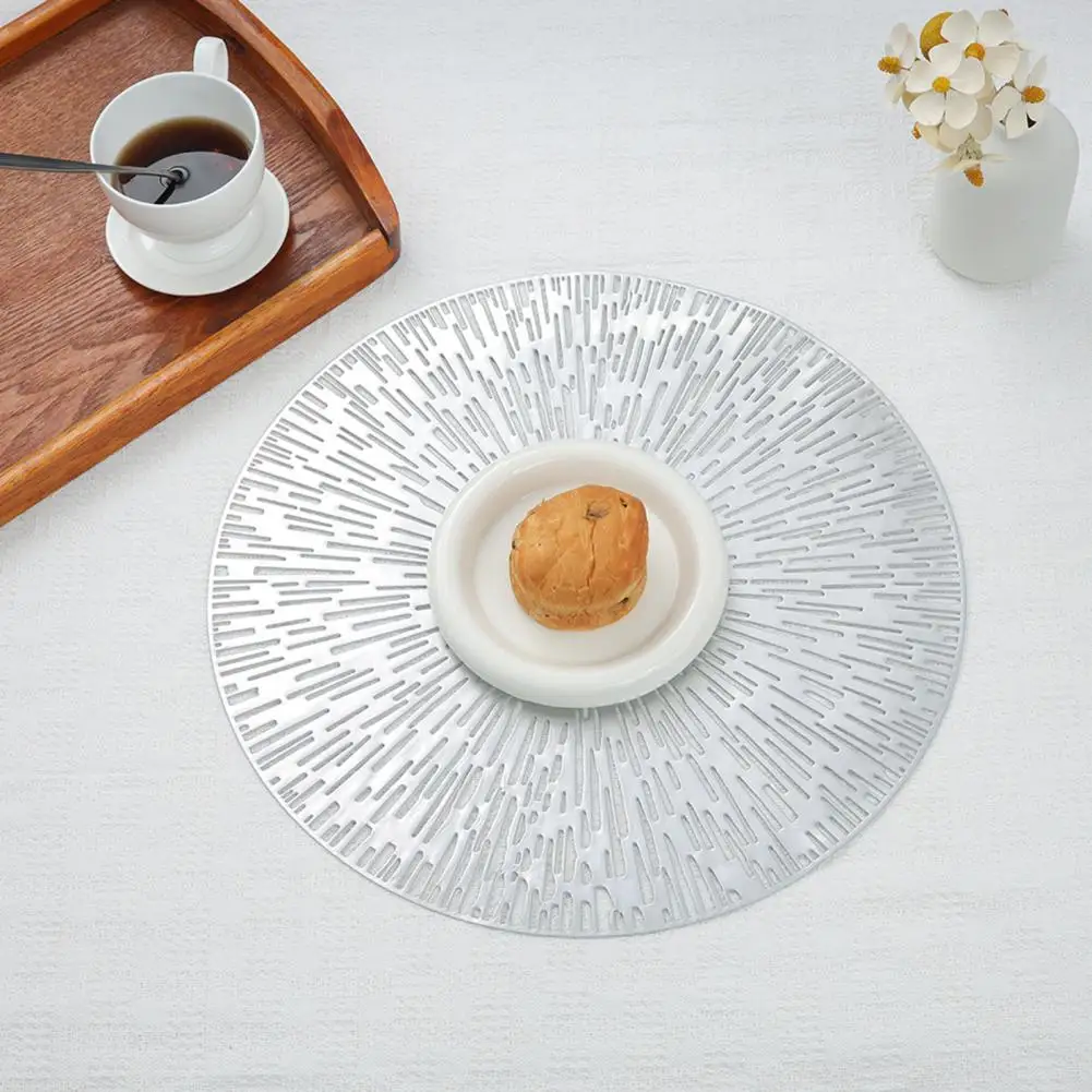 

Popular Table Mat Waterproof Foldable High Temperature Resistant Table Mat Reusable Table Placemat Restaurant Supplies