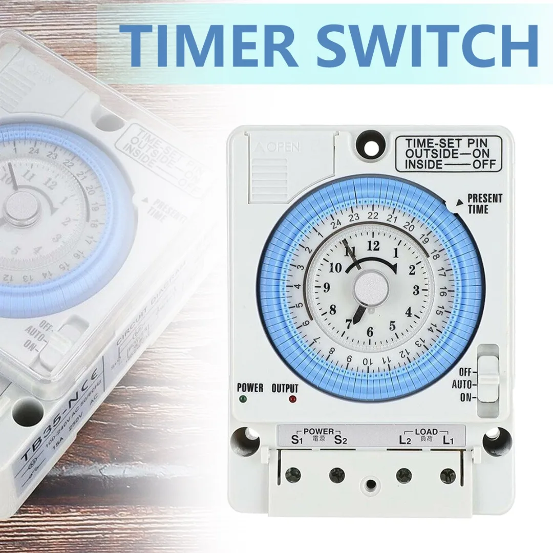 Электронный таймер с таймером программируемый на 24 часа Реле переключения