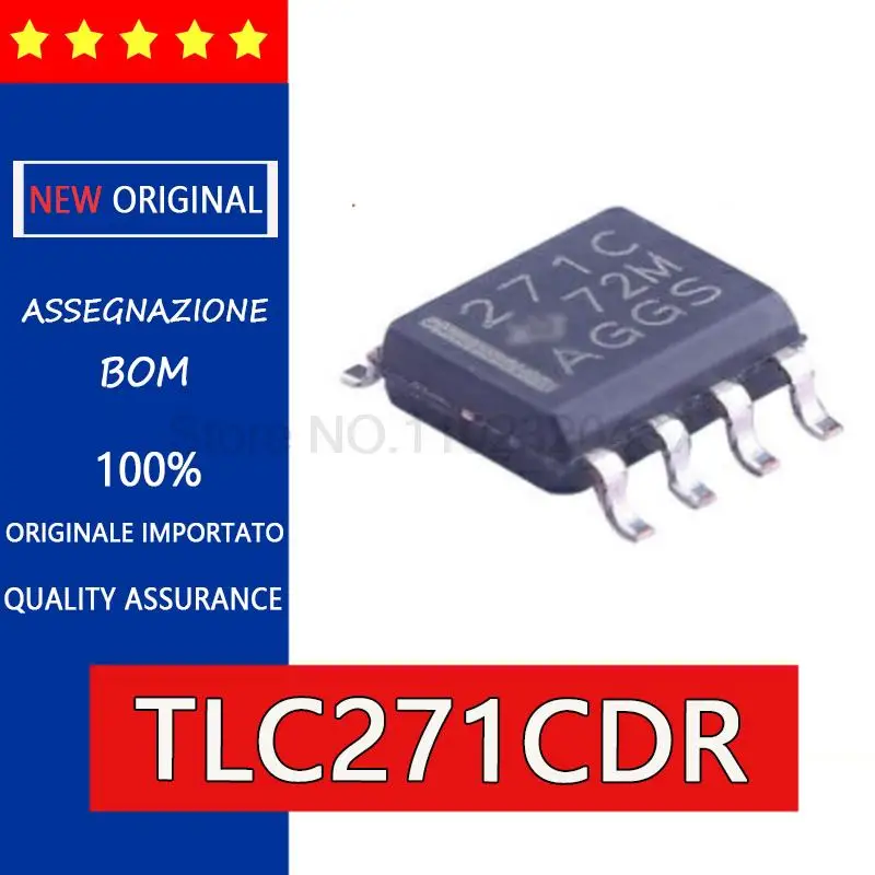 10 шт. оригинальный TLC271 TLC271C TLC271CDR 271C SOP8 микросхема усилителя, операционный усилитель