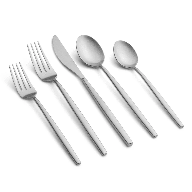 

Satin Forged Stainless Steel 20-Piece Flatware Set, Service for 4
