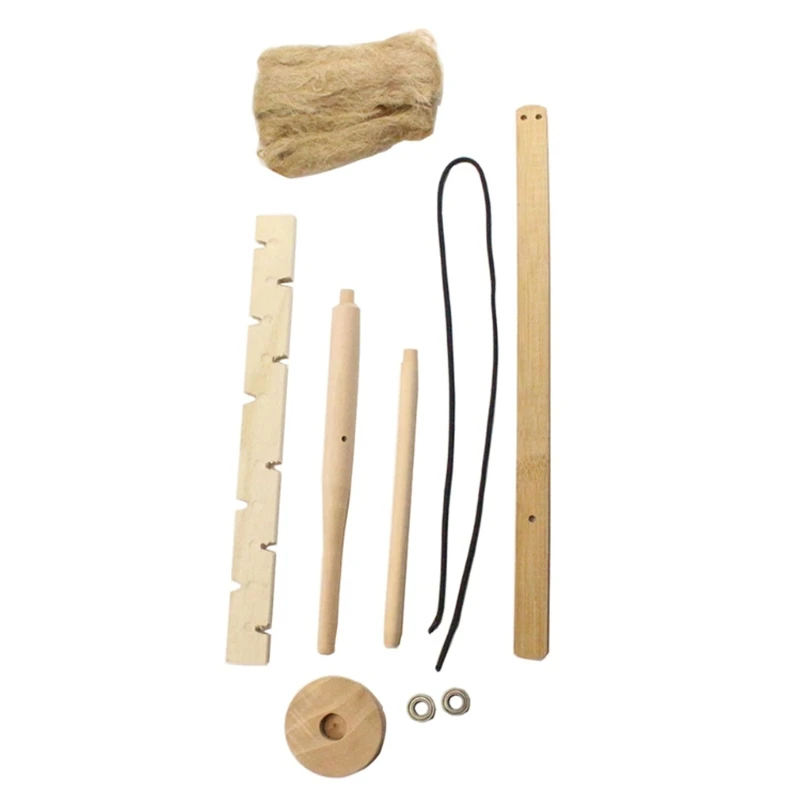 Портативная луковая дрель фрикционный стартер примитивный деревянный набор