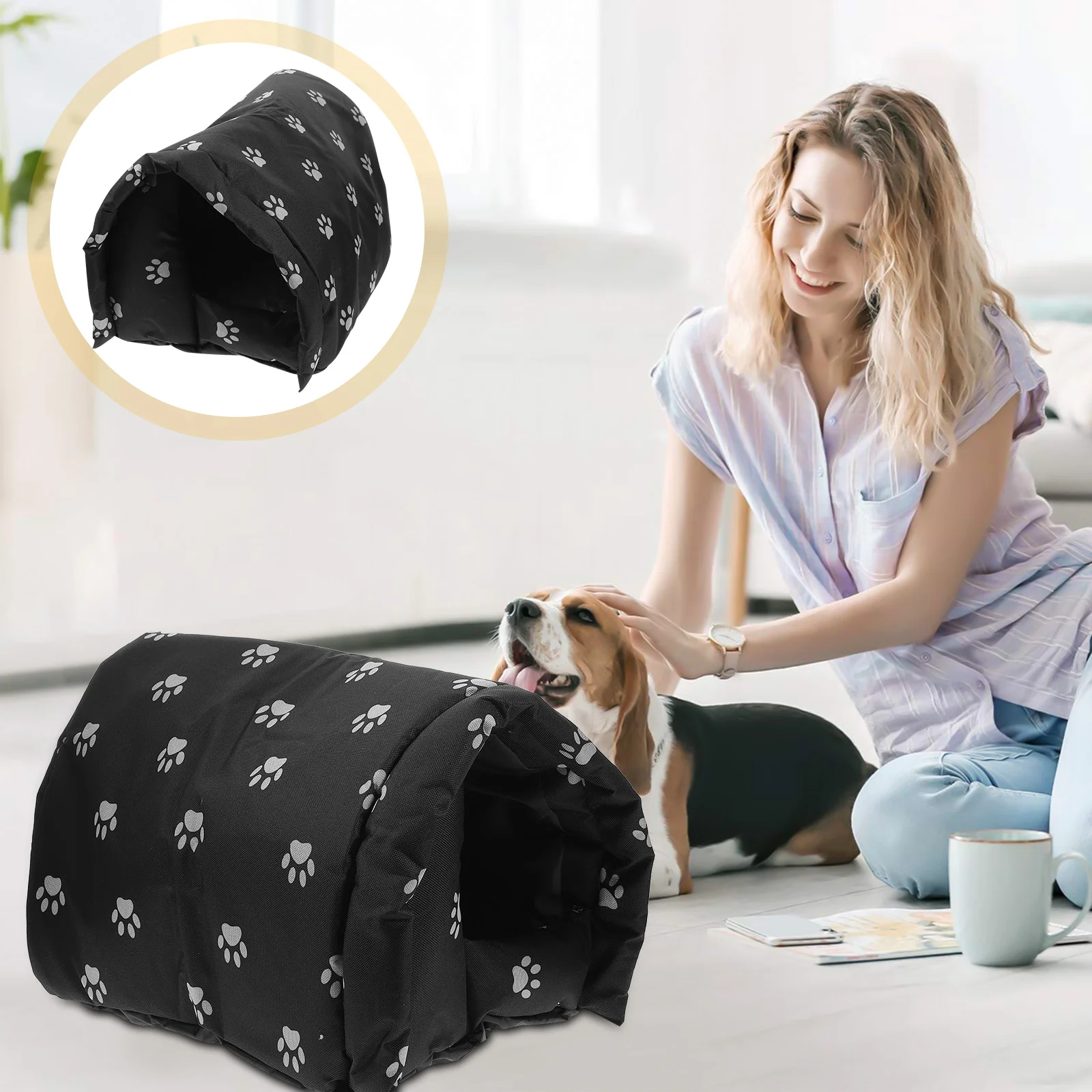 Непромокаемая теплая будка для собак кошачий домик уличная атмосферостойкая