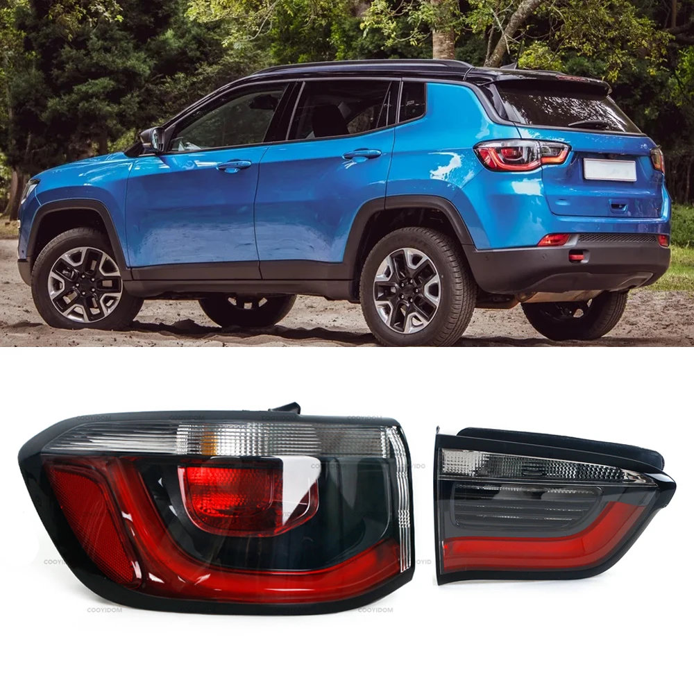 

Автомобильный задний левый и правый задний фонарь, фонарь заднего поворота для Jeep Compass 2017-2019 55112685AA 55112684AA