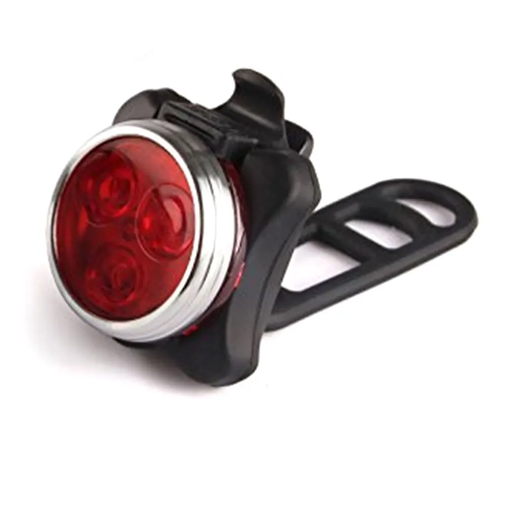 

Велосипедный светодиодный фонарь, 3 светодиодных лампы, зарядка через USB, для горных дорог, водонепроницаемый Предупреждение сигнал ночной ...