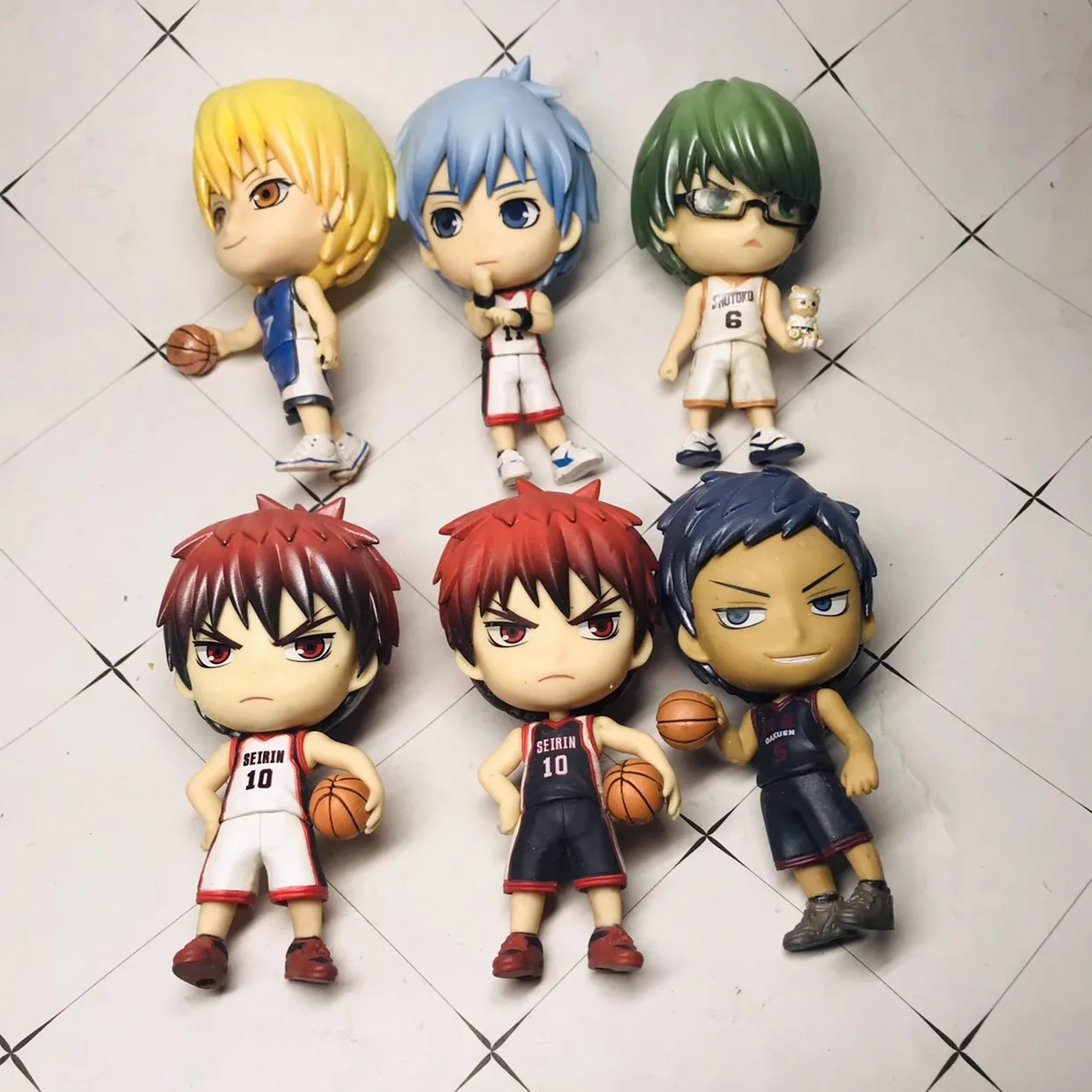 10 см фигурка Аниме Kuroko's баскетбольный Kuroko Tetsuya фигурка Кагами Тайга стоящая модель игрушка подарок Aomine Daiki Aciton Фигурка Набор куклы (art.: 3920c87a5d2ee) - 3920c87a5d2ee