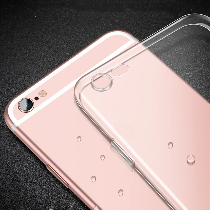 

Case for IPhone SE 3rd TPU Clear Transparent Soft Case for Iphone SE 3 2022 Phone Protective Back Cover Anti-scratch Protector