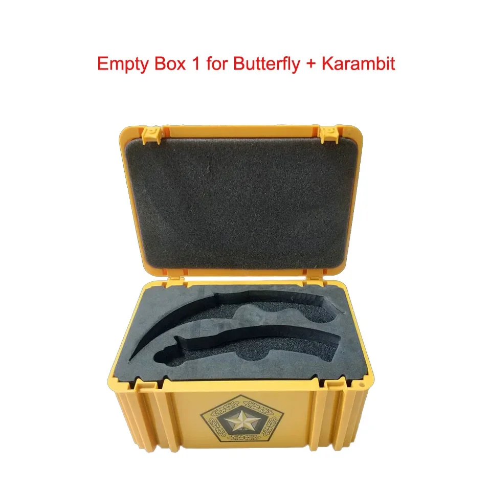 

Пустая пластиковая коробка для ножей Swayboo CS GO