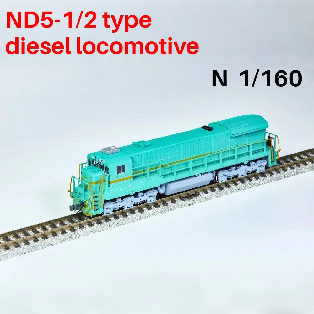 Фото Модель поезда N Type 1/160, дизельный локомотив ND5-1/2, имитационная версия, доступны различные стили, миниатюрная модель, игрушка для мальчиков, подарок №1