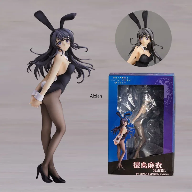 

Фигурки героев мультфильма «Mai Sakurajima», 24 см