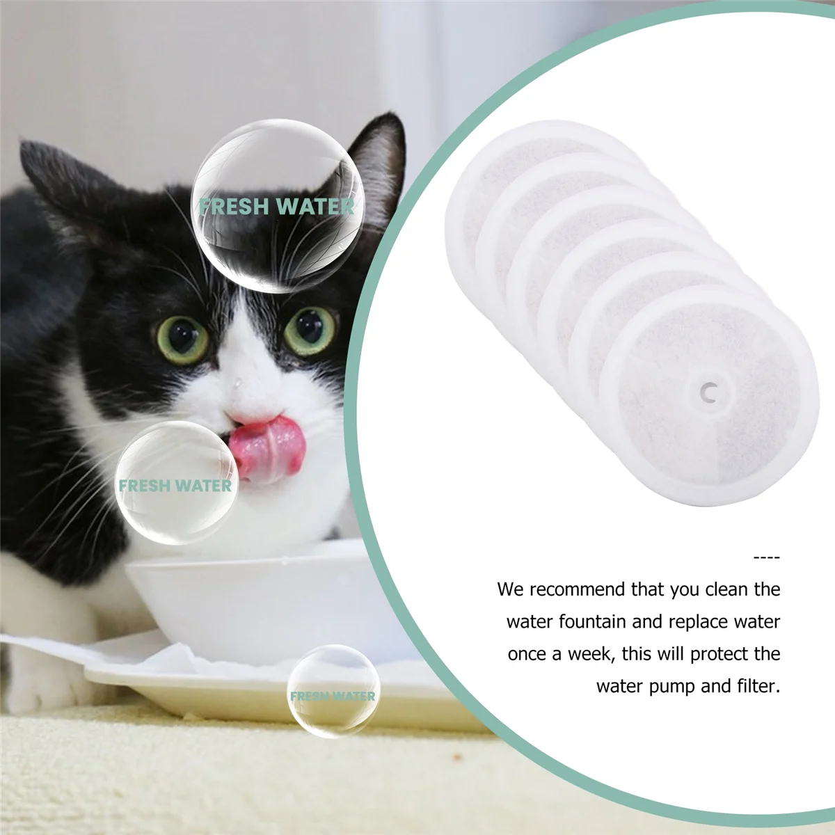 Для фильтровальных блоков PETKIT 3.0 для фонтанов домашних животных Eversweet 2S/3/3 Pro Solo/Solo