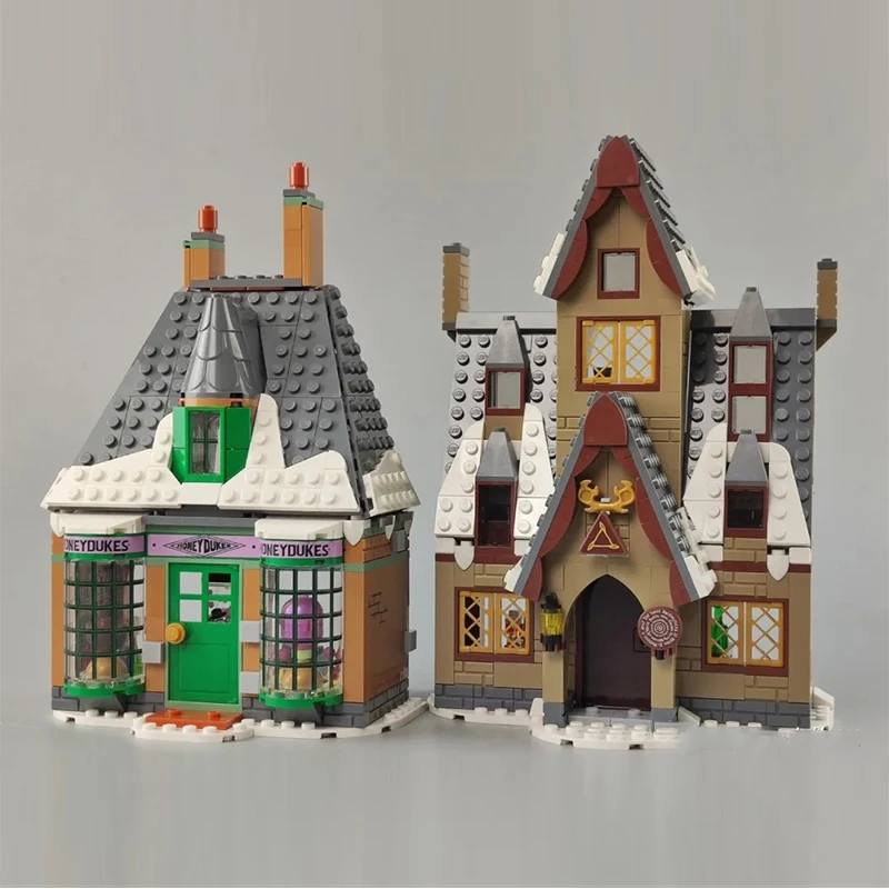 851 шт. креативные строительные блоки 76388 с 7 фигурками MOC игрушки подарок для детей