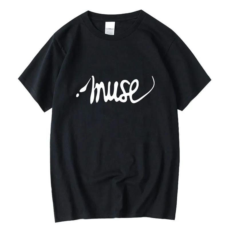 

FPACE T-shirt High Quality 100% cotton Music T-shirt printing casual loose o-neck muse tshirt short sleeve t-shirt male tees top