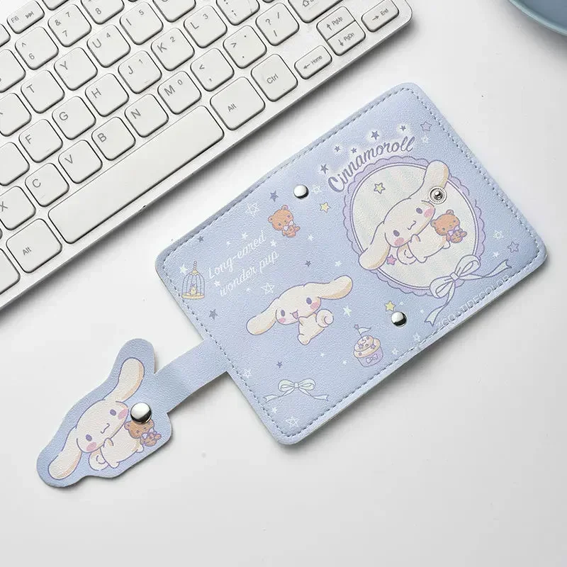 Sanrio бумажник для денег кошелек аниме Hellokitty Kuromi Cinnamoroll Kawaii монет с кнопками