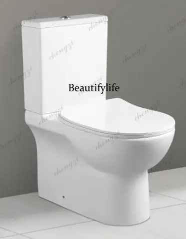 Фото Современный унитаз-компакт z331 из керамики Twyford, двухсекционный, прямой, горизонтальный, Parma African Split, для ванной комнаты, с сиденьем и функцией смыва №3