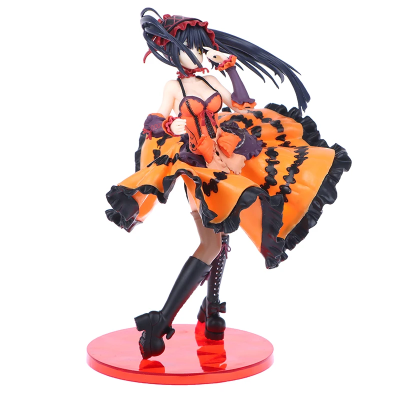 Экшн-фигурка из аниме «свидание и прямая», Куруми токисаки, Лолита, платье, кавайная девушка, фигурка из ПВХ, Коллекционная модель, кукла, игрушка, подарок для детей