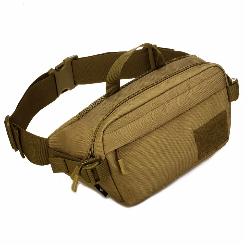 

Nylon Men Hip Bum Belt Fanny Chest Bag Waterproof Messenger Cross Body Bags Travel Military Assault Purse Waist Pack