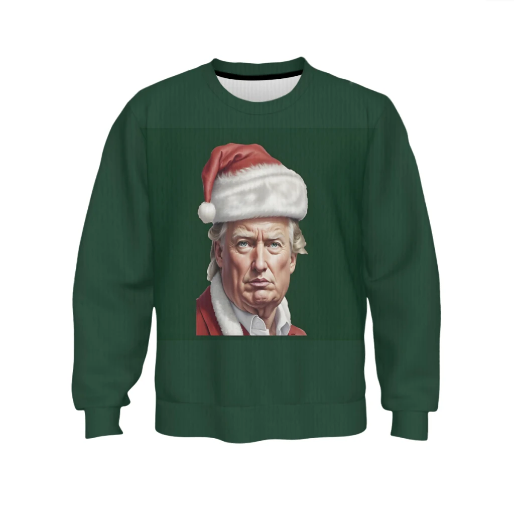 Свитер Little Santa Trump с напуском