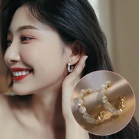 party girls 2022 opals hoop temperament unusual earrings new women luxury