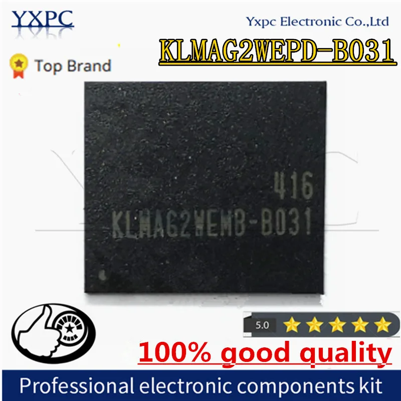 

KLMAG2WEPD-B031 KLMAG2WEPD B031 EMMC 16GB Flash Memory IC Chipset with balls