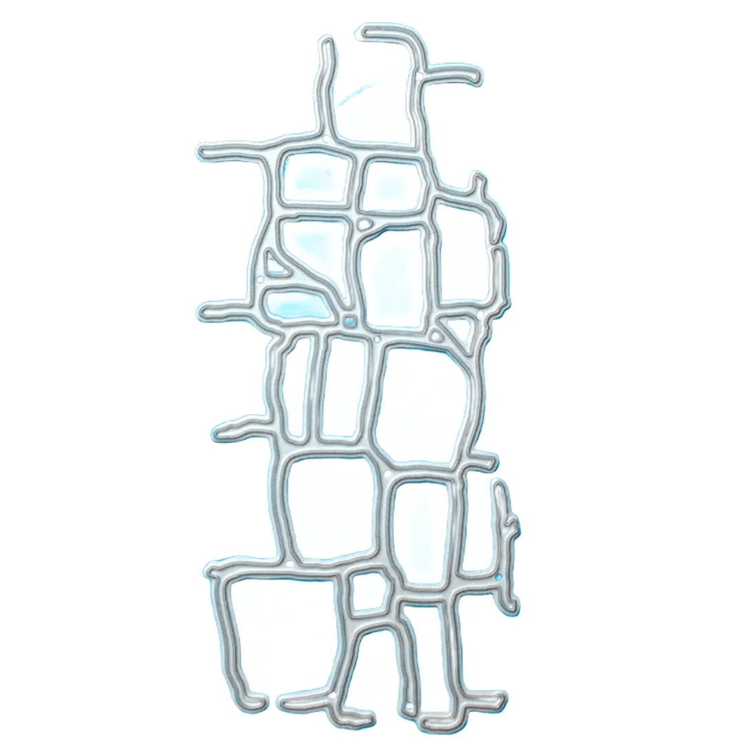 

YINISE Crack Metal Cutting Dies For Scrapbooking Stencils DIY Album Paper Cards Decoration Embossing Folder Die Cutter Template