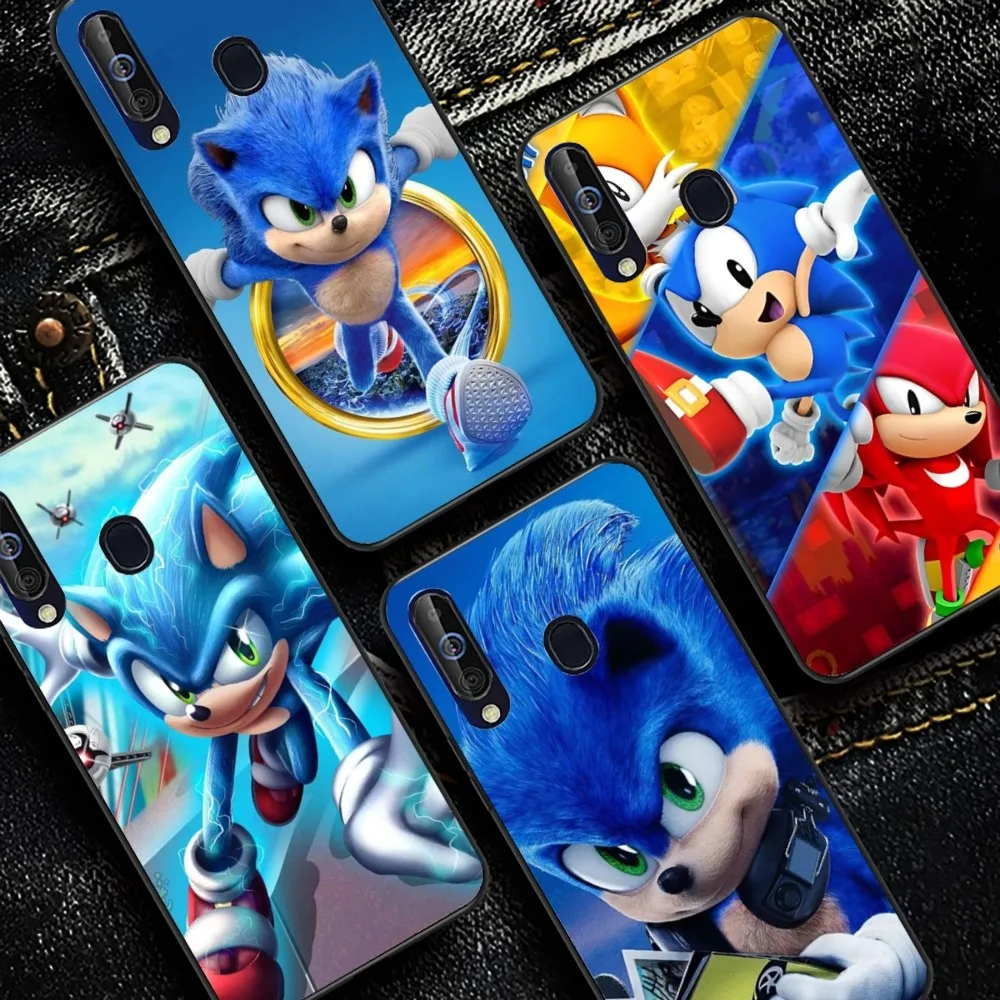 

S-Sonic Cartoon H-Hedgehog Phone Case For Samsung A 10 11 12 13 20 21 22 30 31 32 40 51 52 53 70 71 72 73 91 13 Shell