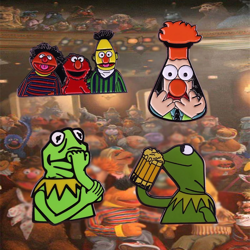 Булавка для демонстрации Muppet беспомощник доктор Honeydew бейсер Берта Эрни это