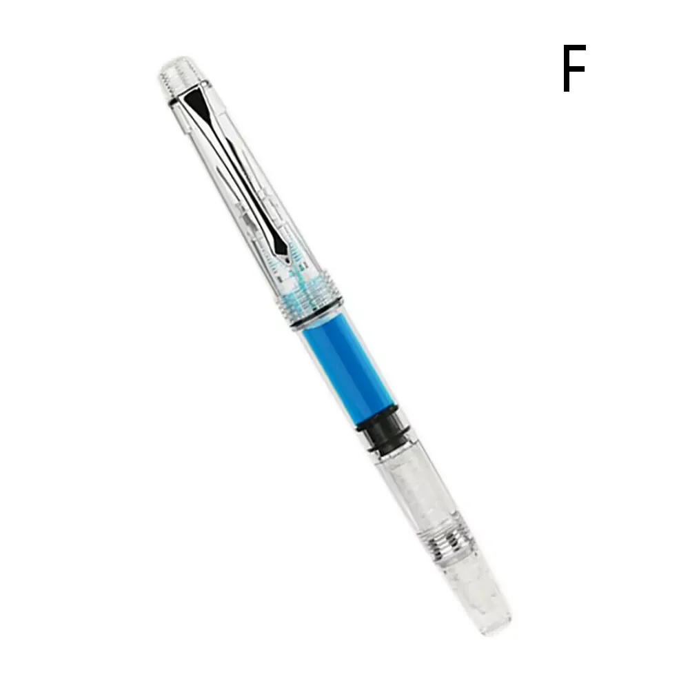 

Stationery Gifts Fountain Pen Students Handwriting Penbbs 494 Business Smooth Ink School Transparent Arts Piston Calligraphy