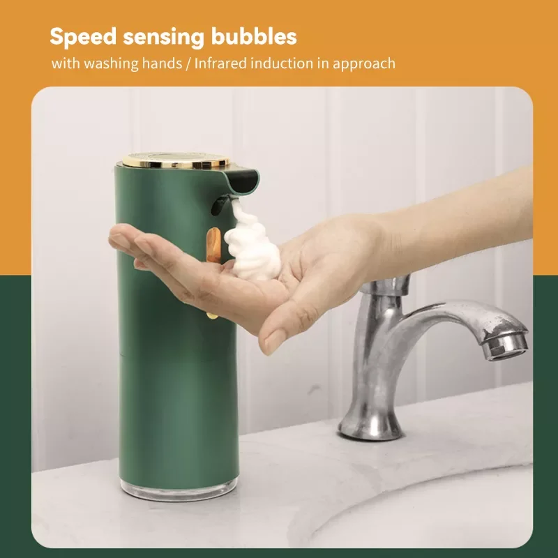 

Touchless Automatic Soap Dispenser USB Charging Smart Foam Machine Infrared Sensor Foam Soap Dispenser Hand Sanitizer