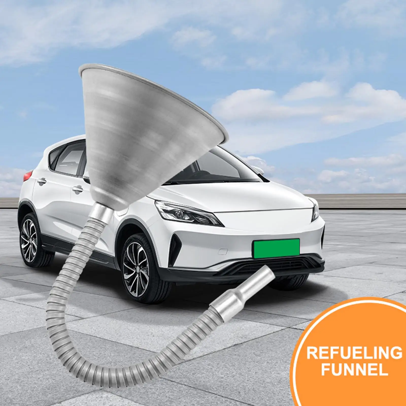 

Funnel with Filter Screen Widely Mouth for Engine Oil Vehicle