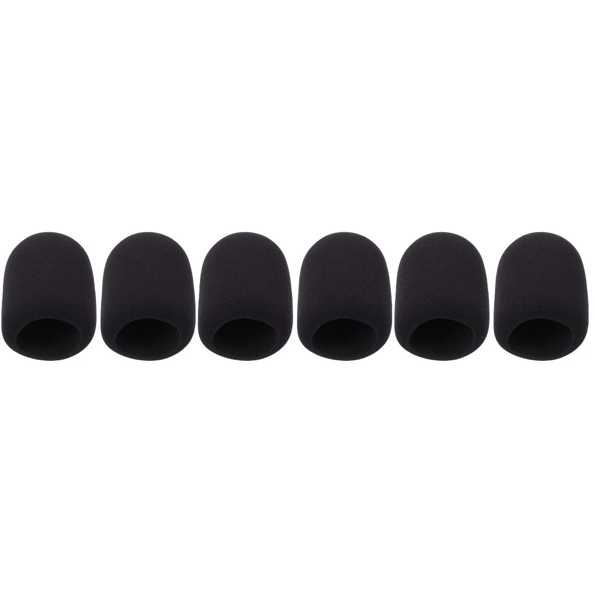 

6 Pcs Sponge Mic Protectors Professional Protective Thickened Microphone Covers