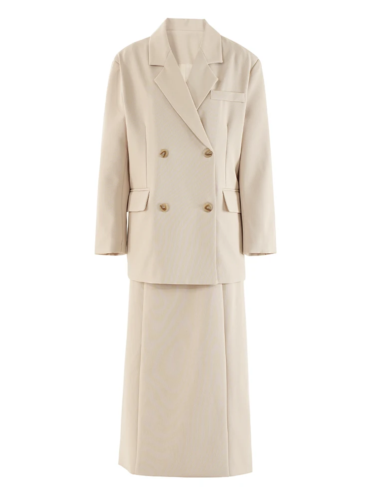 Осенний Модный комплект LANMREM из трех предметов женский жилет без рукавов