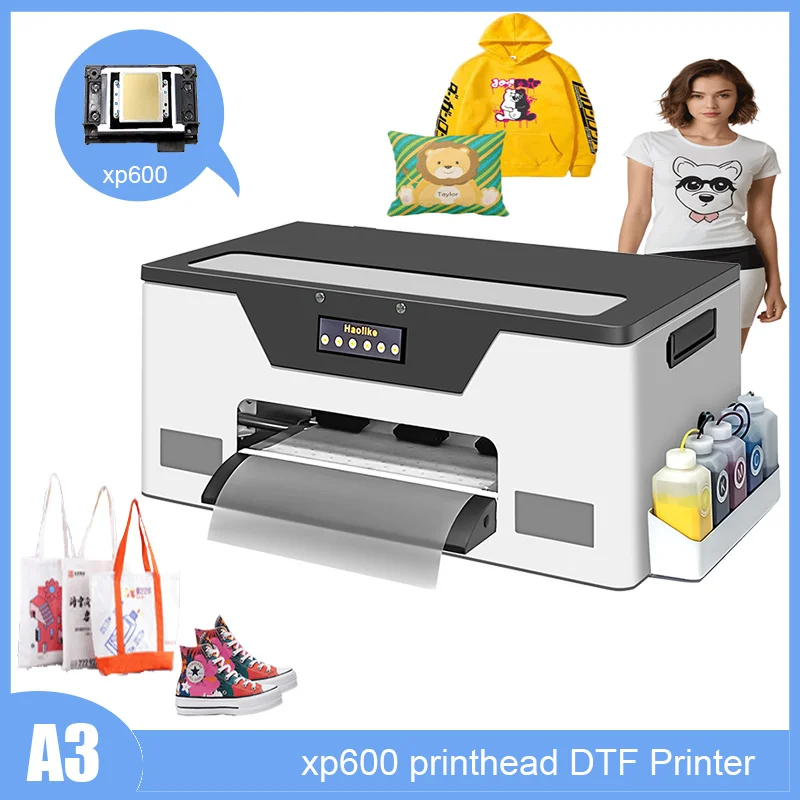 1080dpi футболка DTF принтер A3 Impresora Быстрая доставка с длительным сроком службы